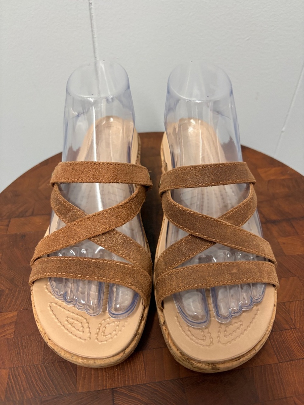 Crocs A-Leigh Strappy Wedge Sandals Women's Size 7